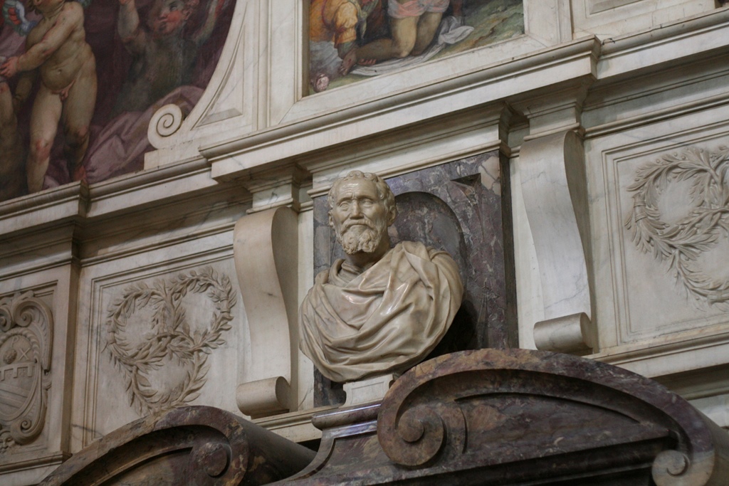 Detail, Tomb of Michelangelo